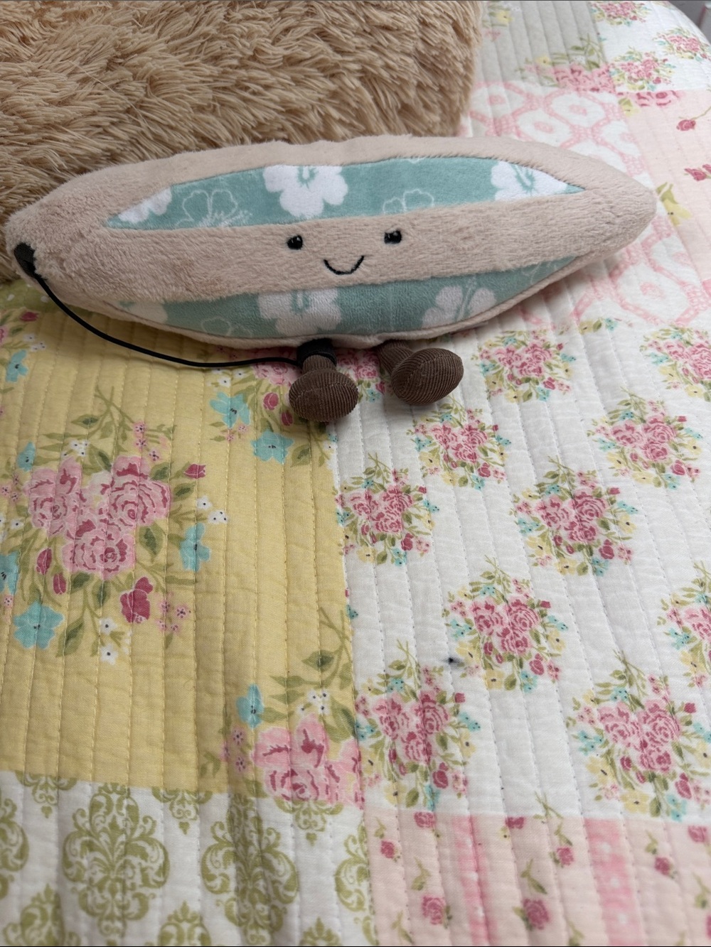 Jellycat (surfboard)- Soft Floral Accent